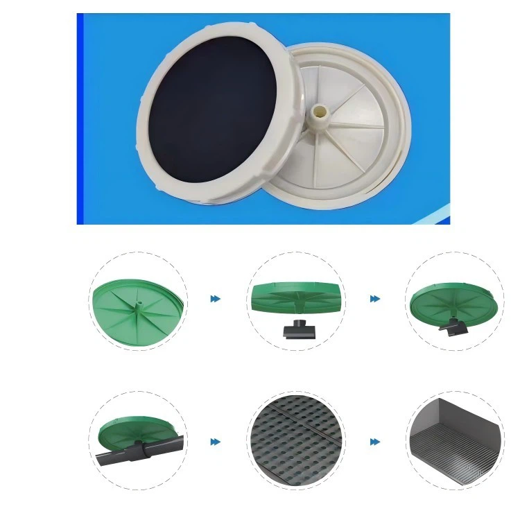 fine bubble disc diffuser for water