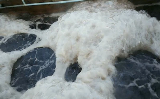 aeration tank foam aeration tank foam