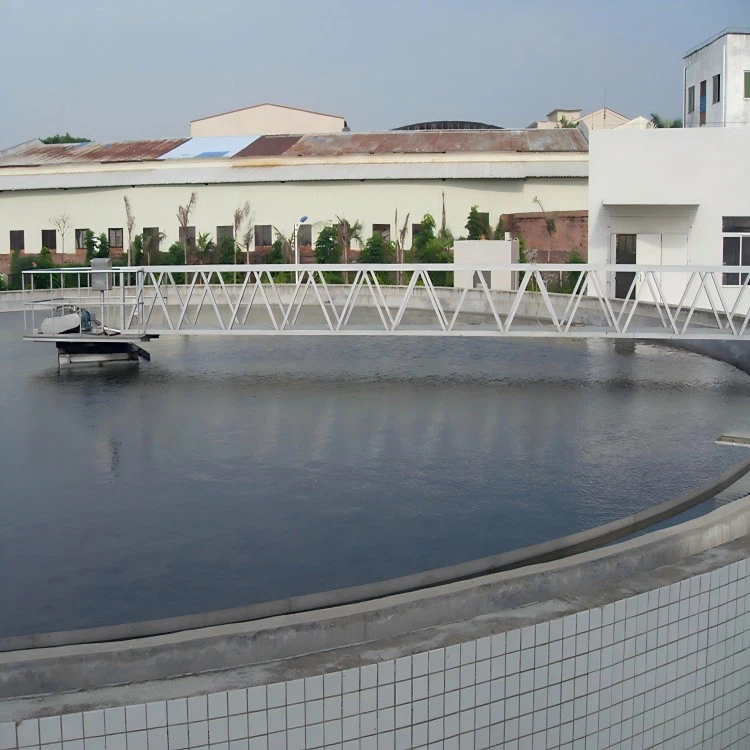 rotating sludge scraper for wastewater