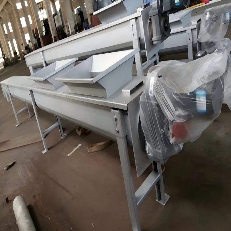 shaftless screw conveyor for sludge
