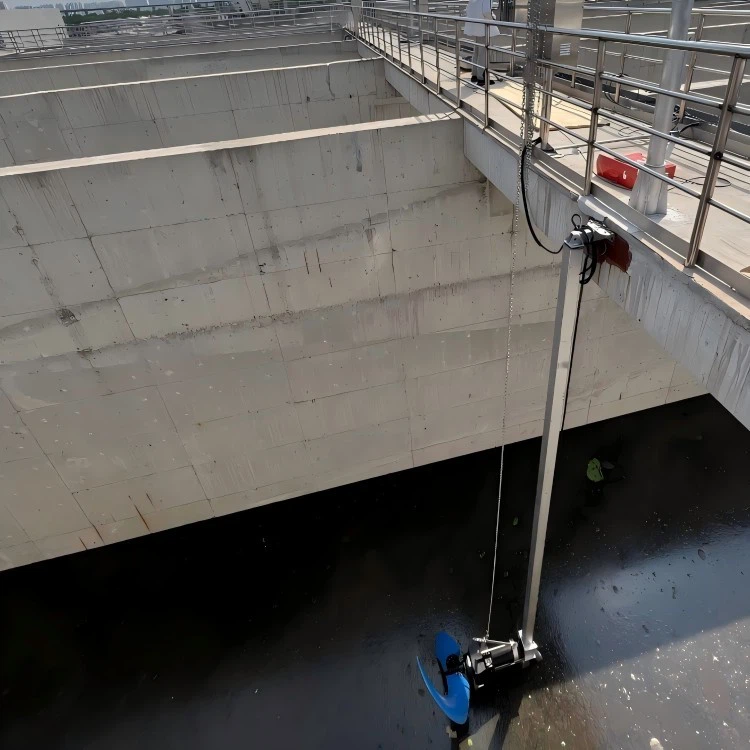 submersible mixer for wastewater