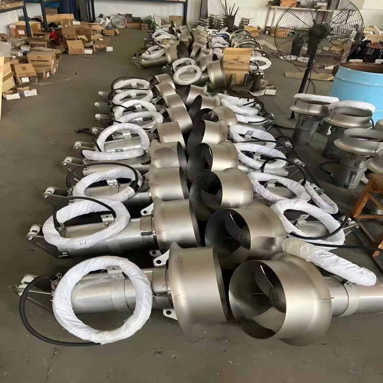 Misturador de tanque submersível